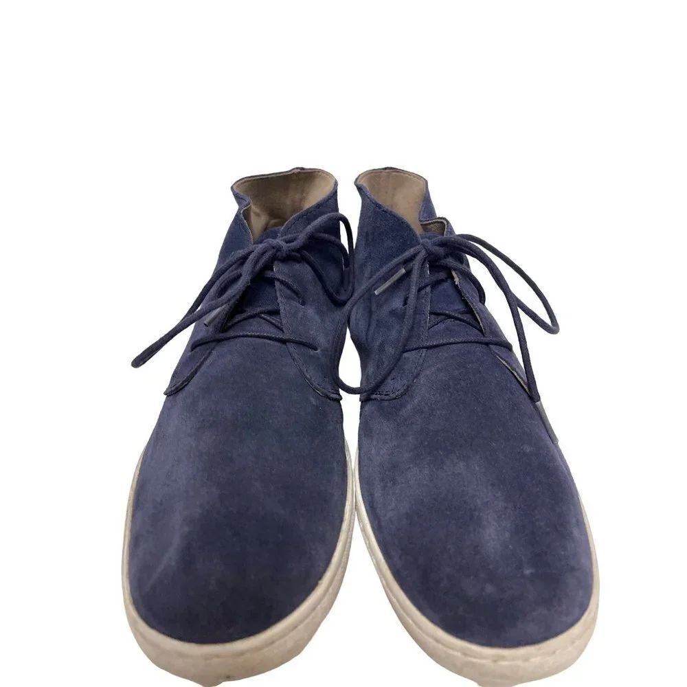 Cole Haan Blue Suede Chukka Boots Men's Size 10
